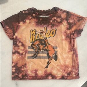 Kids' Brown Graphic T-Shirt